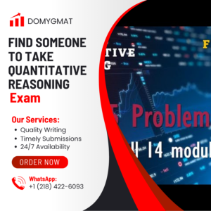 Find Someone To Take Quantitative Reasoning Exam